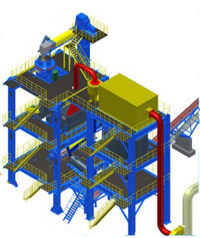 制砂樓結構圖|制砂樓立體結構圖